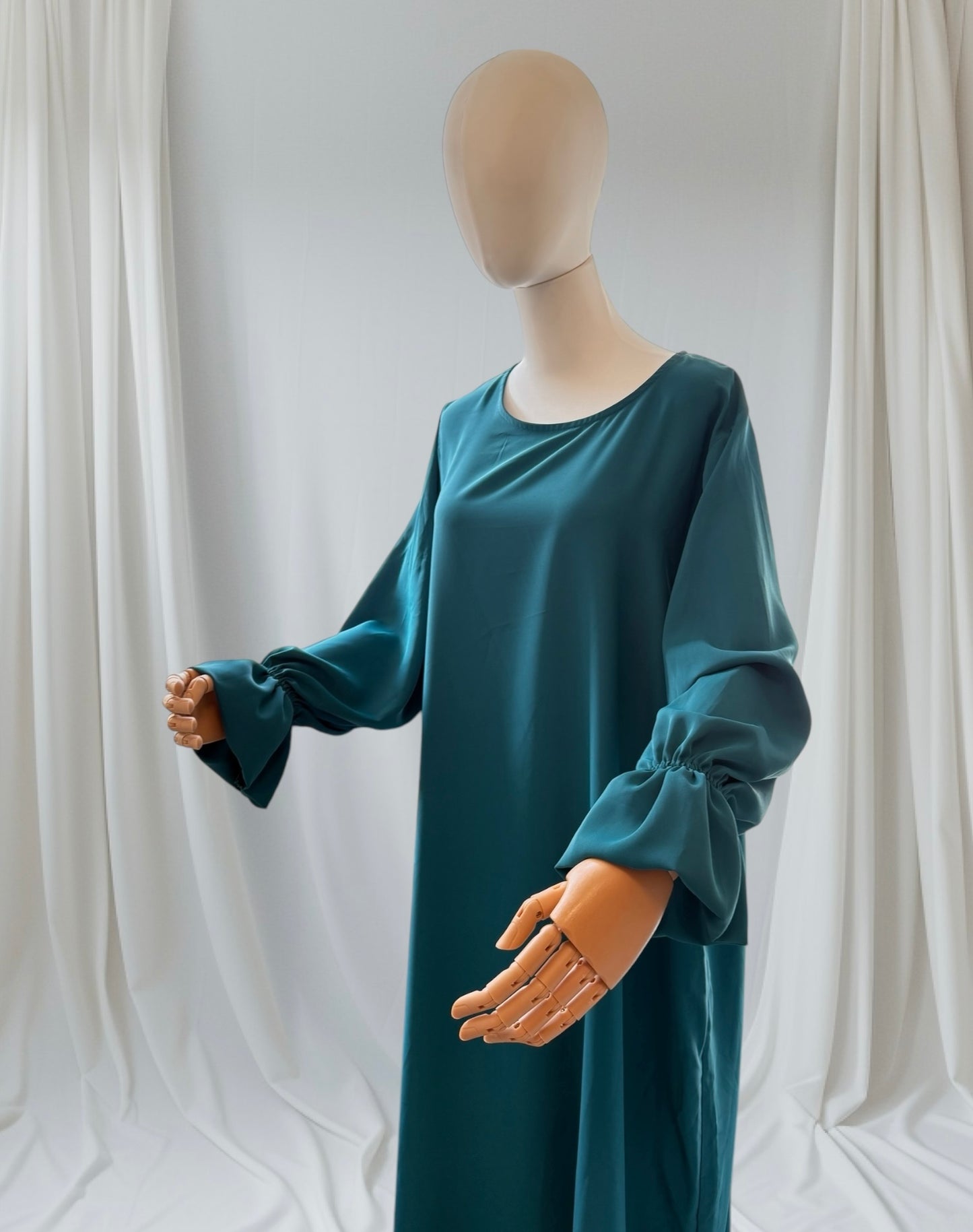 Abaya mit Rüschenärmel