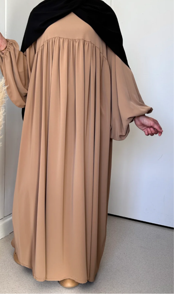 Abaya mit Ballonärmeln