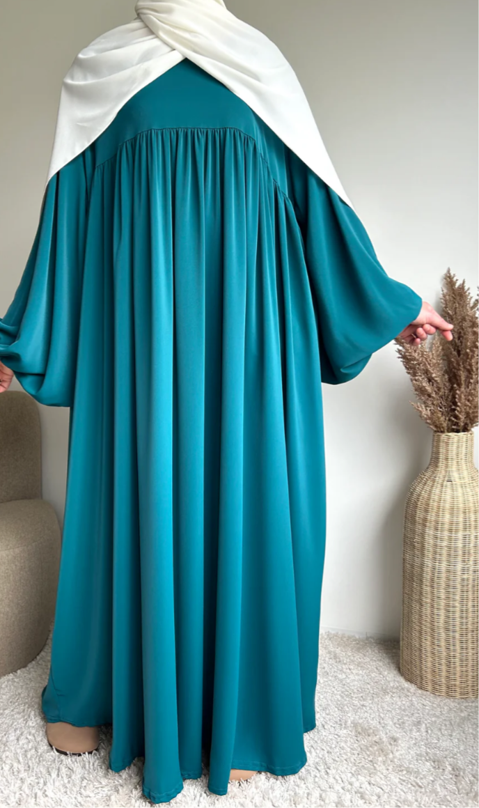 Abaya mit Ballonärmeln