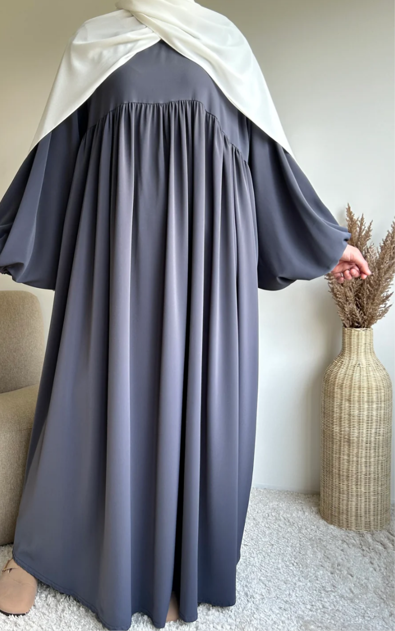 Abaya mit Ballonärmeln