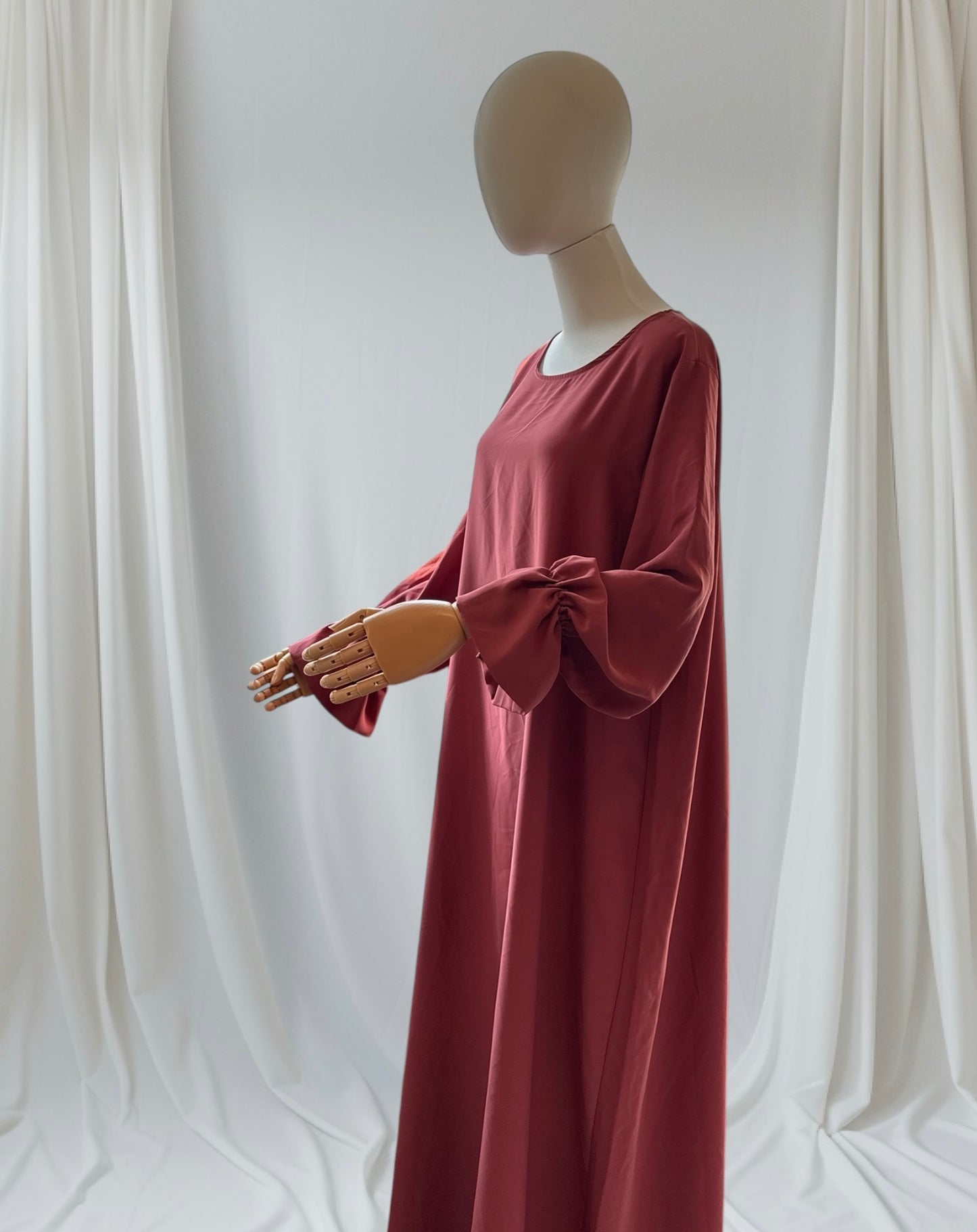 Abaya mit Rüschenärmel