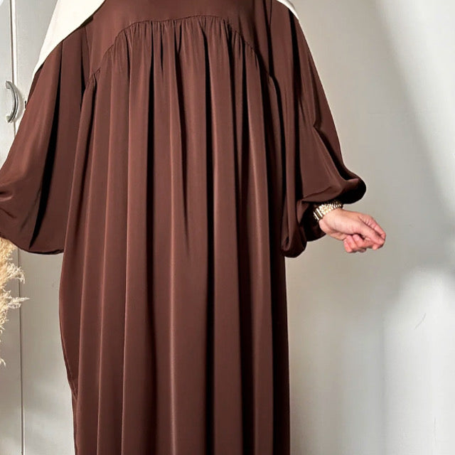 Abaya mit Ballonärmeln